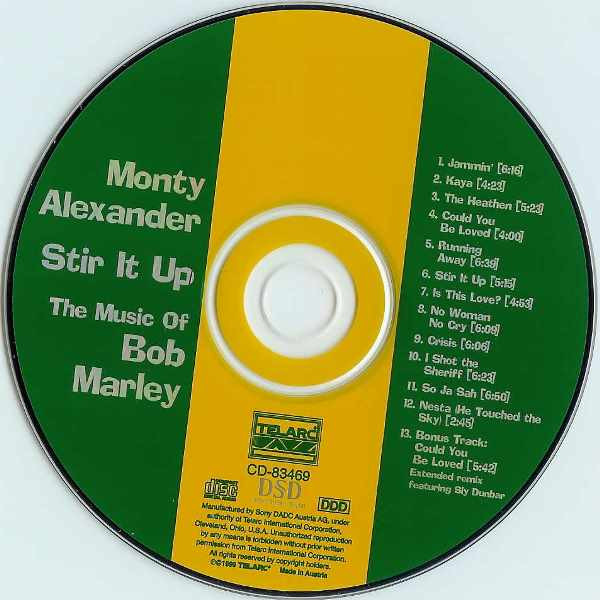 Monty Alexander - Stir It Up - The Music Of Bob Marley | Telarc (CD-83469) - 3 Monty Alexander - Stir It Up - The Music Of Bob Marley | Telarc (CD-83469) - 3