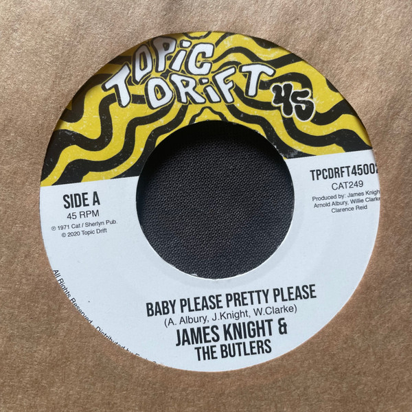 James Knight & The Butlers - Baby Please Pretty Please / Space Guitar | TopicDrift45 (TPCDRFT4502)