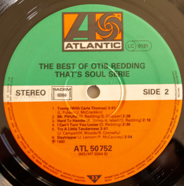 Otis Redding - The Best Of Otis Redding | Atlantic (ATL 50752) - 2 Otis Redding - The Best Of Otis Redding | Atlantic (ATL 50752) - 2