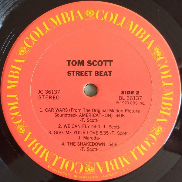 Tom Scott - Street Beat | Columbia (JC 36137) - 4