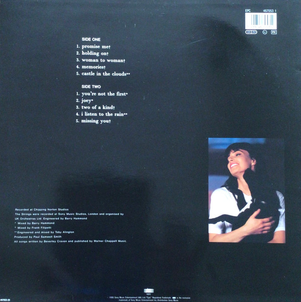 Beverley Craven - Beverley Craven. | Epic (467053 1) - 2