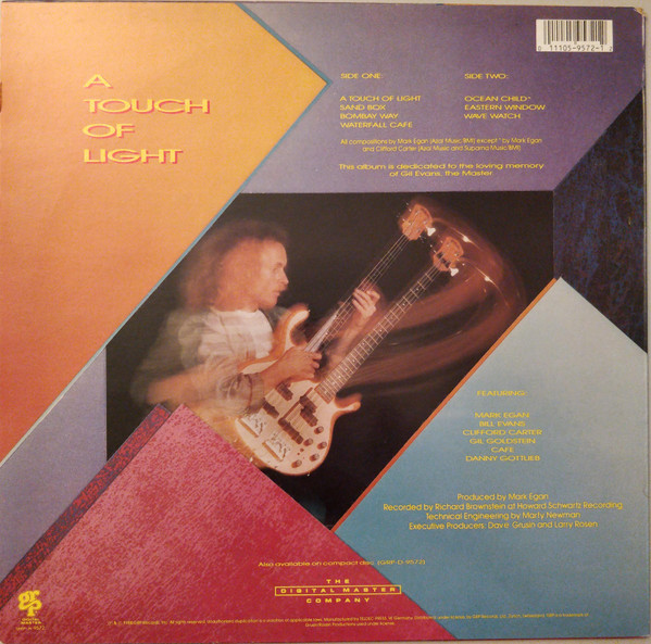 Mark Egan - A Touch Of Light | GRP (GRP-A-9572) - 2 Mark Egan - A Touch Of Light | GRP (GRP-A-9572) - 2