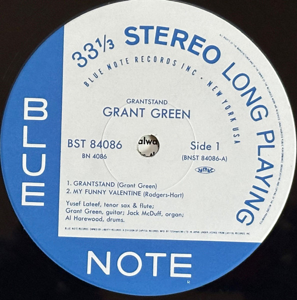 Grant Green - Grantstand | Blue Note (BST 84086) - 4