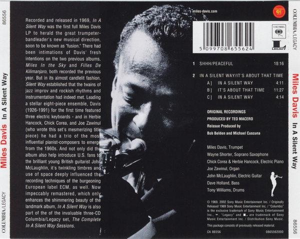 Miles Davis - In A Silent Way | Columbia (86556) - 2
