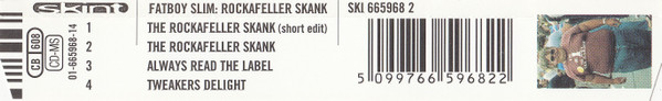 Fatboy Slim - The Rockafeller Skank | Skint (SKI 665968 2) - 2