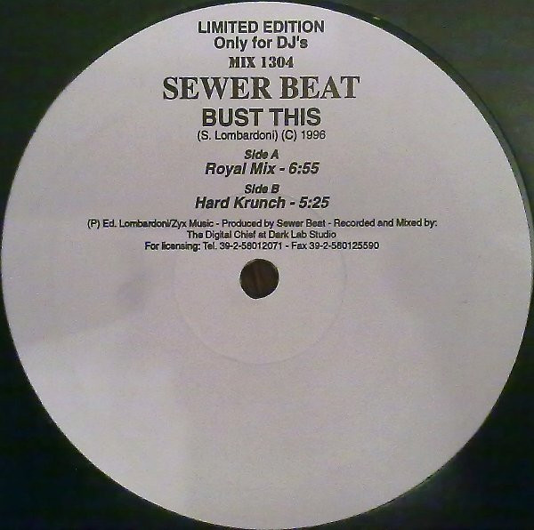 Sewer Beat - Bust This | Discomagic Records (MIX 1304) - main Sewer Beat - Bust This | Discomagic Records (MIX 1304) - main
