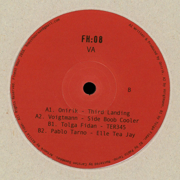 Various - FH:08 | Finest Hour Records (FH:08) - 3 Various - FH:08 | Finest Hour Records (FH:08) - 3