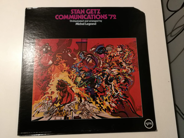 Stan Getz - Communications '72 | Verve Records (V6-8807) - main Stan Getz - Communications '72 | Verve Records (V6-8807) - main