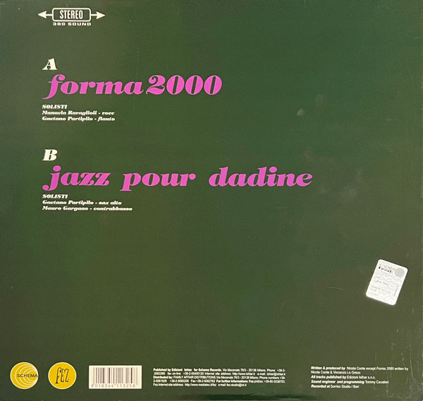 Nicola Conte - Forma 2000 | Schema (SCEP 325) - 2