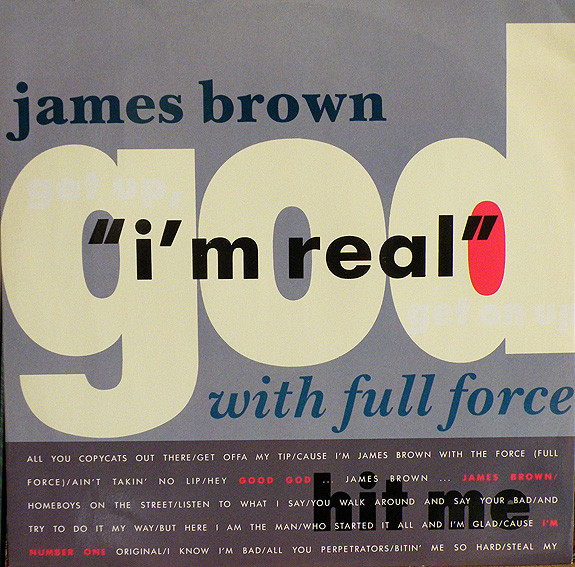 James Brown With Full Force - I'm Real | Scotti Bros. Records (JSBX 1)