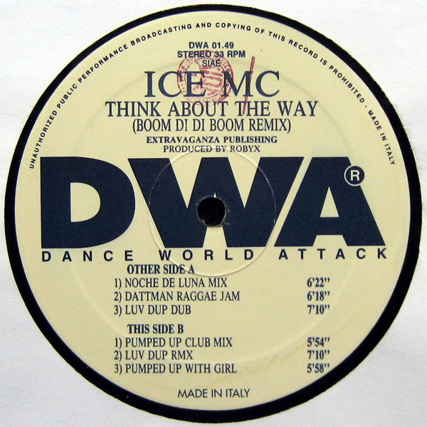 ICE MC - Think About The Way (Bom Digi Digi Bom...) (Remix) | DWA (Dance World Attack) (DWA 01.49) - 4 ICE MC - Think About The Way (Bom Digi Digi Bom...) (Remix) | DWA (Dance World Attack) (DWA 01.49) - 4