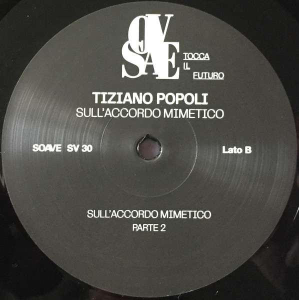 Tiziano Popoli - Sull’Accordo Mimetico | Soave (SV30) - 4