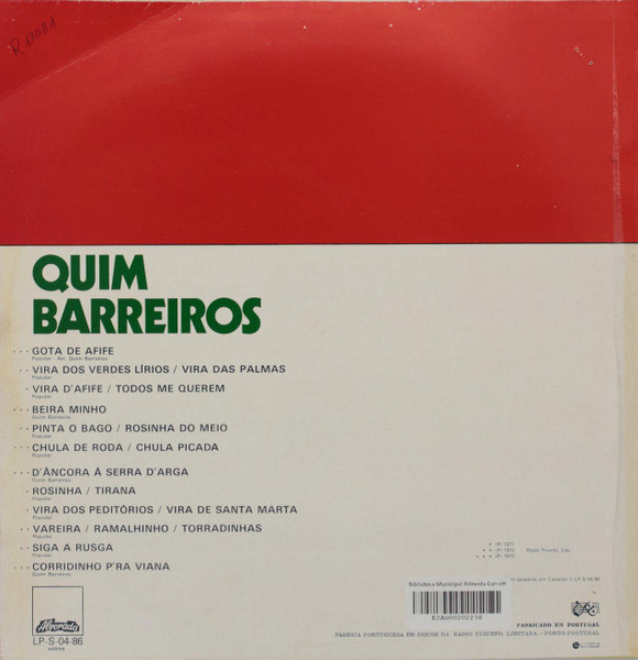 Quim Barreiros - Acordeão | Alvorada (LP-S-04-86) - 2 Quim Barreiros - Acordeão | Alvorada (LP-S-04-86) - 2