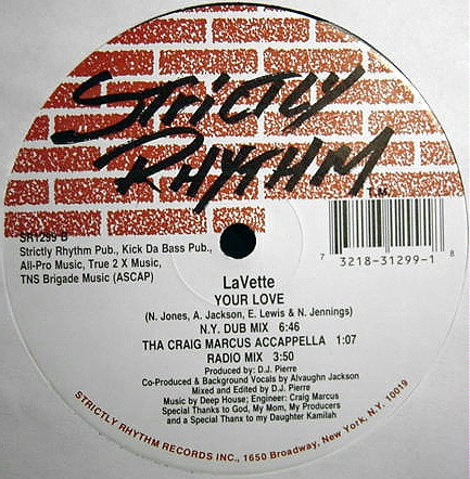 Lavette - Your Love | Strictly Rhythm (SR1299) - 2 Lavette - Your Love | Strictly Rhythm (SR1299) - 2