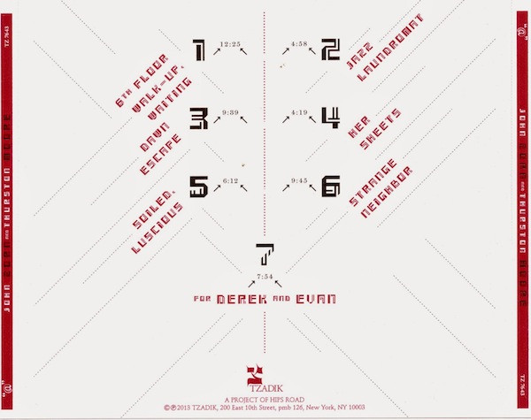 John Zorn & Thurston Moore - @ | Tzadik (TZ 7643) - 2