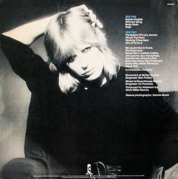 Marianne Faithfull - Broken English | Island Records (ILPS 9570) - 2 Marianne Faithfull - Broken English | Island Records (ILPS 9570) - 2