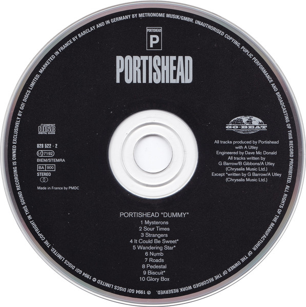 Portishead - Dummy | Go! Beat (828 522-2) - 3