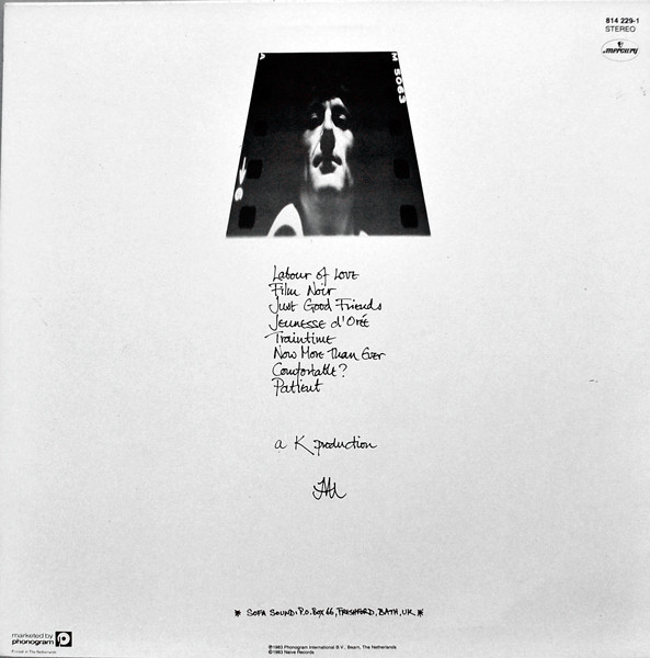 Peter Hammill - Patience | Mercury (814 229-1) - 2