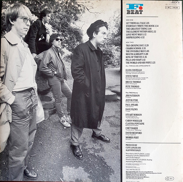 Elvis Costello & The Attractions - Punch The Clock | F-Beat (ZL 25464) - 2 Elvis Costello & The Attractions - Punch The Clock | F-Beat (ZL 25464) - 2