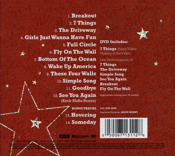 Miley Cyrus - Breakout [CD] | Hollywood Records (D000284700) - 2
