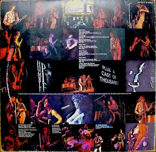 Humble Pie - Performance: Rockin' The Fillmore | A&M Records (85 726 XT) - 3 Humble Pie - Performance: Rockin' The Fillmore | A&M Records (85 726 XT) - 3