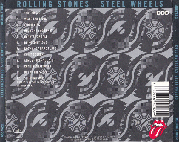 The Rolling Stones - Steel Wheels | Rolling Stones Records (465752 2) - 2