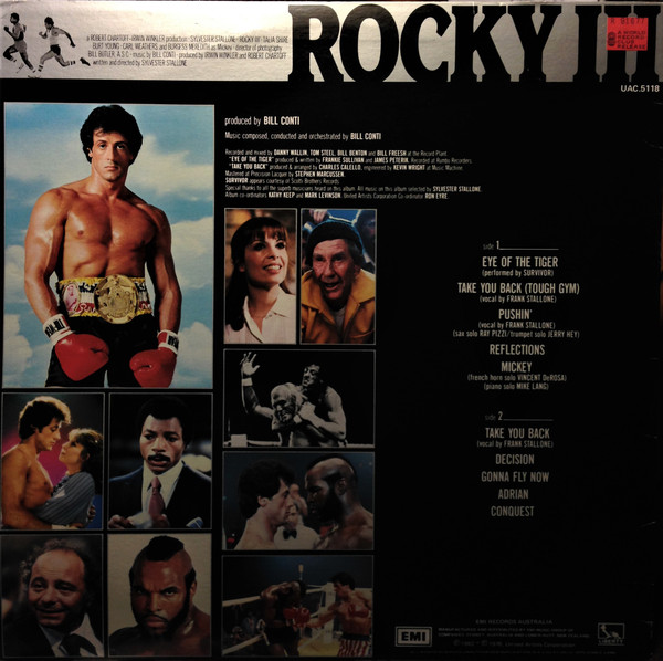 Bill Conti - Rocky III - Original Motion Picture Score | Liberty (UAC-5118) - 3 Bill Conti - Rocky III - Original Motion Picture Score | Liberty (UAC-5118) - 3