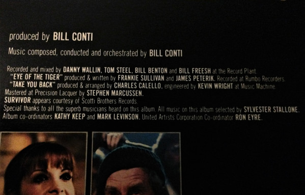 Bill Conti - Rocky III - Original Motion Picture Score | Liberty (UAC-5118) - 4 Bill Conti - Rocky III - Original Motion Picture Score | Liberty (UAC-5118) - 4
