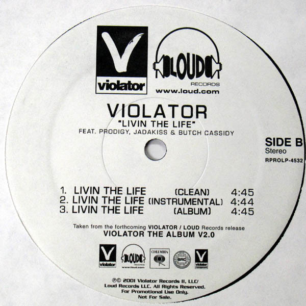 Violator - Next Generation / Livin The Life | Violator Records (RPROLP 4532) - 2 Violator - Next Generation / Livin The Life | Violator Records (RPROLP 4532) - 2