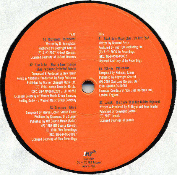 Hot Chip - DJ-Kicks | !K7 Records (!K7213LP) - 3