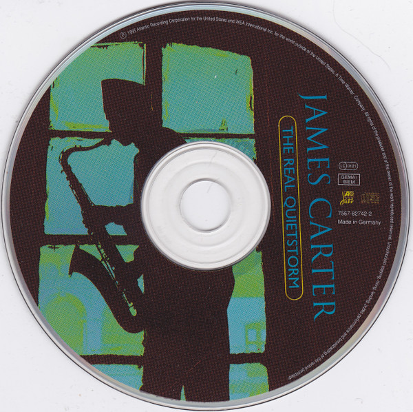 James Carter - The Real Quietstorm | Atlantic Jazz (7567-82742-2) - 3