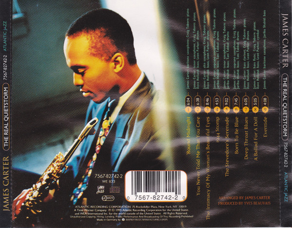 James Carter - The Real Quietstorm | Atlantic Jazz (7567-82742-2) - 2