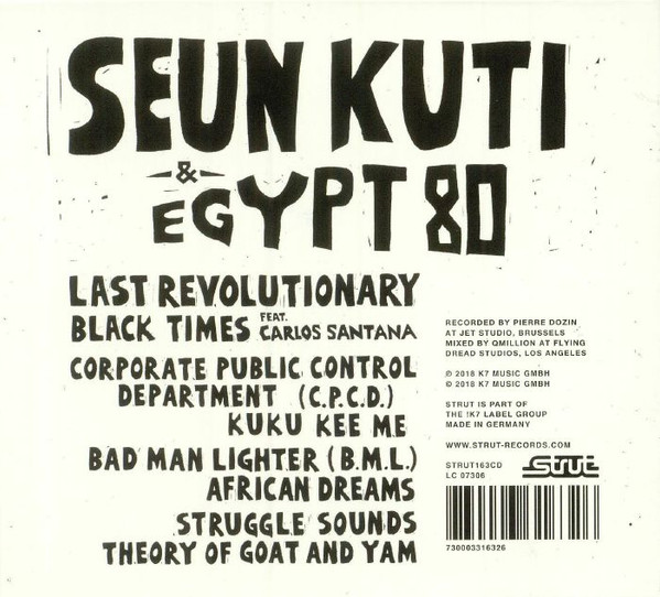 Seun Kuti + Egypt 80 - Black Times | Strut (STRUT163CD) - 2 Seun Kuti + Egypt 80 - Black Times | Strut (STRUT163CD) - 2