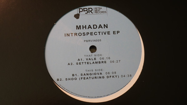 Mhadan - Introspective EP | Petra Beat Records (PBRVIN005) - main