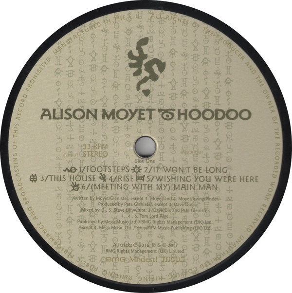Alison Moyet - Hoodoo | BMG (BMGCATLP81) - 3