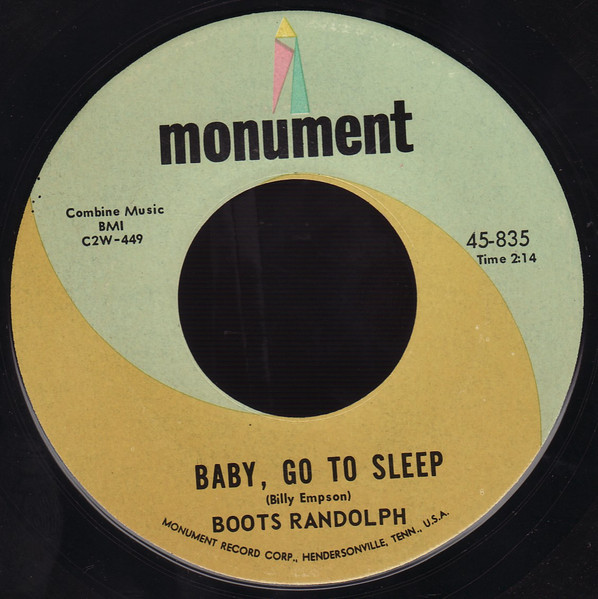 Boots Randolph - Hey, Mr. Sax Man | Monument (45-835) - 2 Boots Randolph - Hey, Mr. Sax Man | Monument (45-835) - 2