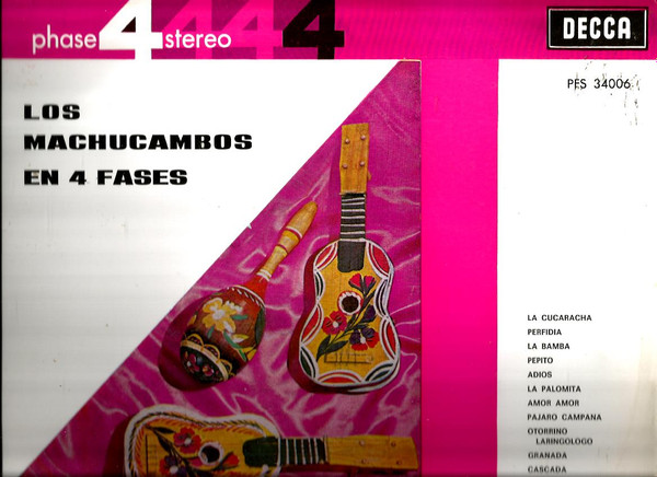 Los Machucambos - Los Machucambos En 4 Fases | Decca (PFS 34006) - main