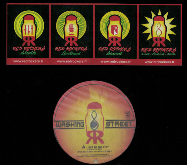 Horace Andy & Red Rockers - Live in the city / Monster Mobster | Washing Street (WSR001) - 2 Horace Andy & Red Rockers - Live in the city / Monster Mobster | Washing Street (WSR001) - 2