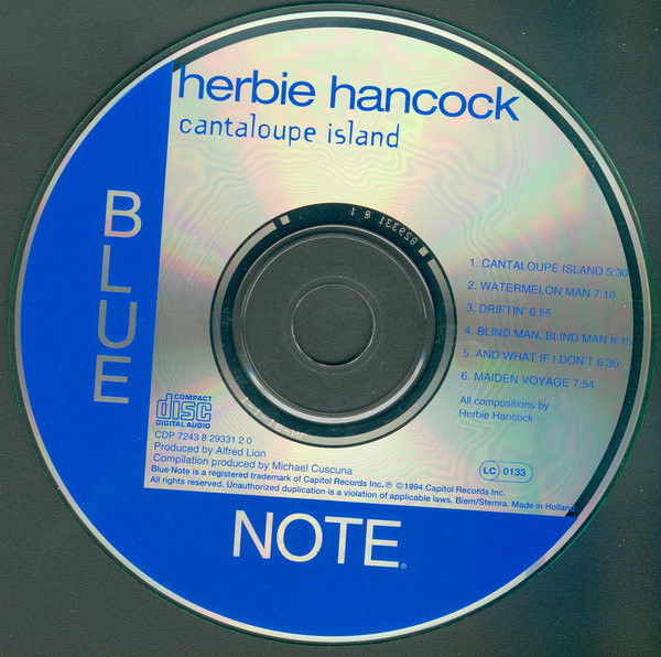 Herbie Hancock - Cantaloupe Island | Blue Note (CDP 7243 8 29331 2 0) - 2 Herbie Hancock - Cantaloupe Island | Blue Note (CDP 7243 8 29331 2 0) - 2