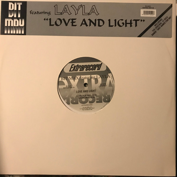 Bit-Max Featuring Layla - Love And Light | Extrarecord (EXTRA H/01) - main