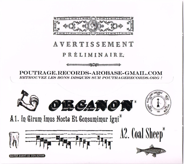 Biche / Organon - Biche / Organon | Poutrage Records (POU 007) - 3