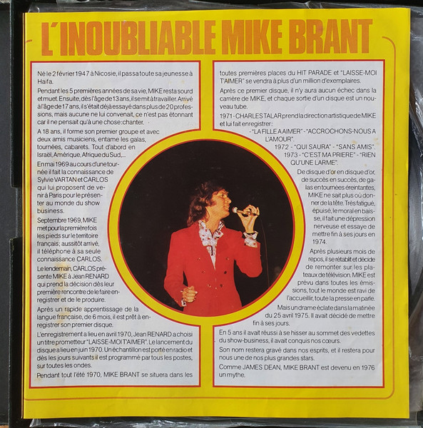 Mike Brant - Coffret Souvenir | Sonopresse (36.610/11/12) - 3