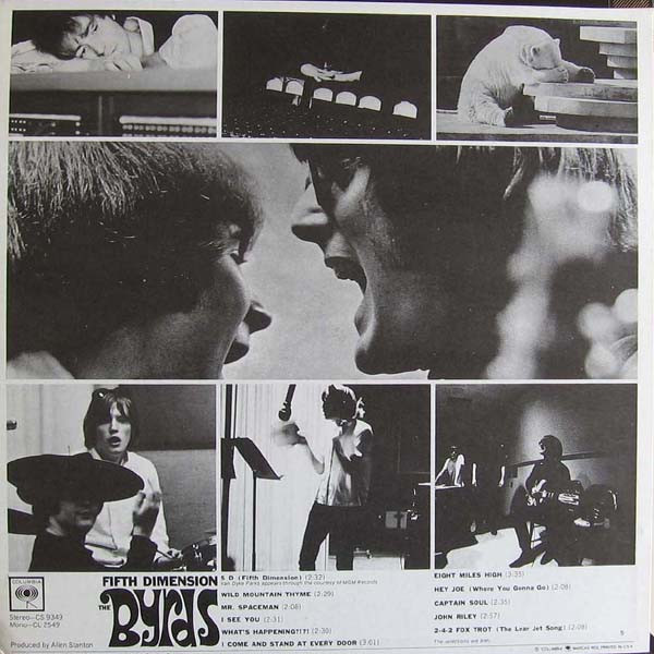 The Byrds - Fifth Dimension | Columbia (CS 9349) - 2 The Byrds - Fifth Dimension | Columbia (CS 9349) - 2