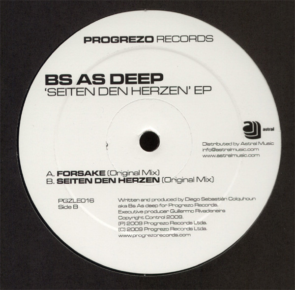 Bs As Deep - Seiten Den Herzen EP | Progrezo Records (PGZLE016) - 2 Bs As Deep - Seiten Den Herzen EP | Progrezo Records (PGZLE016) - 2