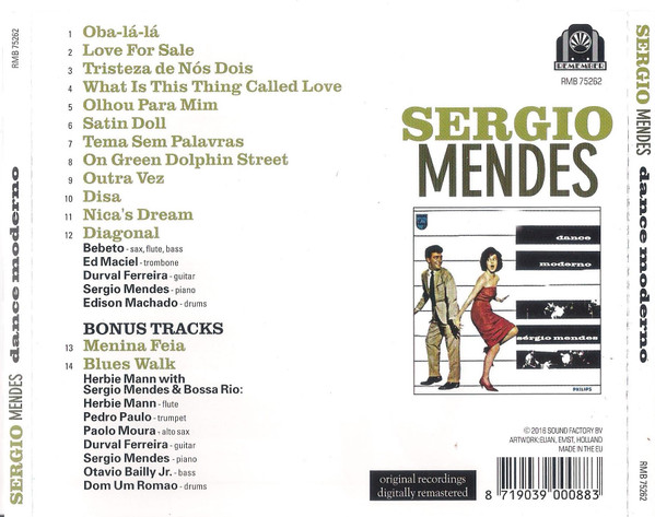Sérgio Mendes - Dance Moderno | Remember (RMB 75262) - 2 Sérgio Mendes - Dance Moderno | Remember (RMB 75262) - 2