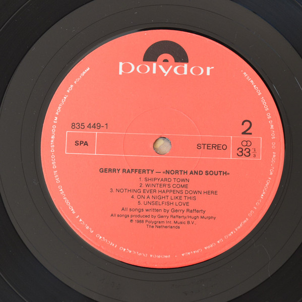 Gerry Rafferty - North And South | Polydor (835449-1) - 4