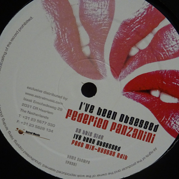 Federico Panzanini - I've Been Obsessed | Vipnik (VPK301) - main