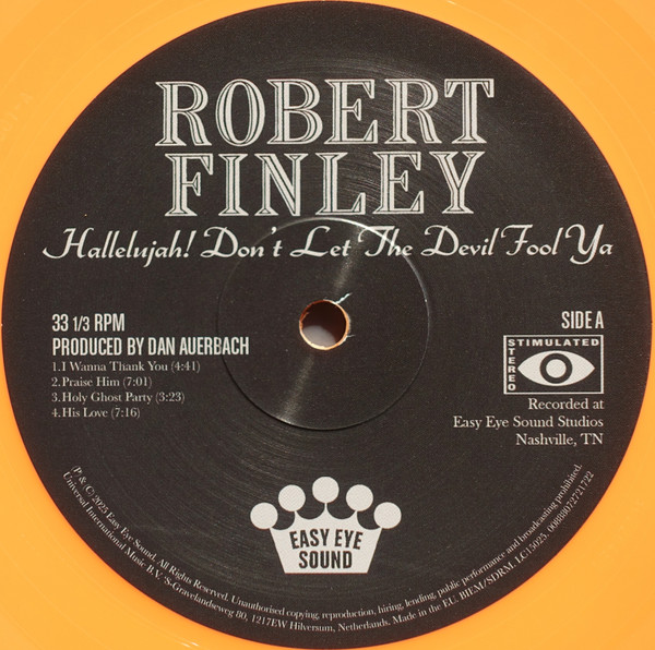 Robert Finley - Hallelujah! Don't Let The Devil Fool Ya | Easy Eye Sound (EES-045) - 4 Robert Finley - Hallelujah! Don't Let The Devil Fool Ya | Easy Eye Sound (EES-045) - 4