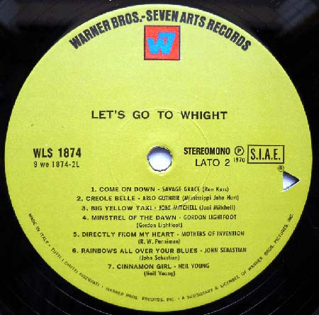 Various - Let's Go To Wight | Warner Bros. - Seven Arts Records (WLS 1874) - 4 Various - Let's Go To Wight | Warner Bros. - Seven Arts Records (WLS 1874) - 4