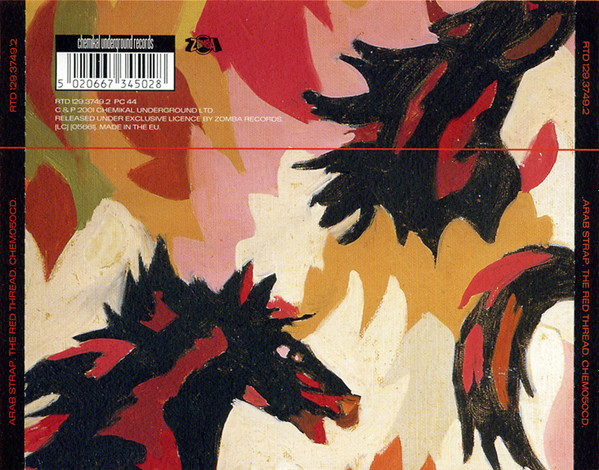Arab Strap - The Red Thread | Chemikal Underground Records (CHEM050CD) - main